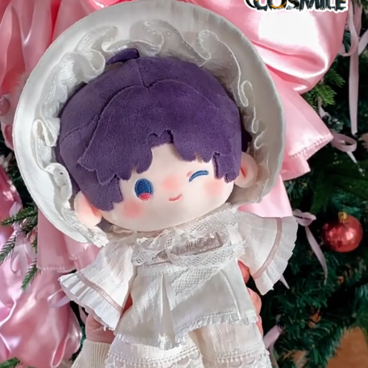 Cat Neko Simpatico pigiama bianco Abito Gonna Costume Peluche ripiene 20 cm Accessori per bambole Vestiti per bambole SL Mar