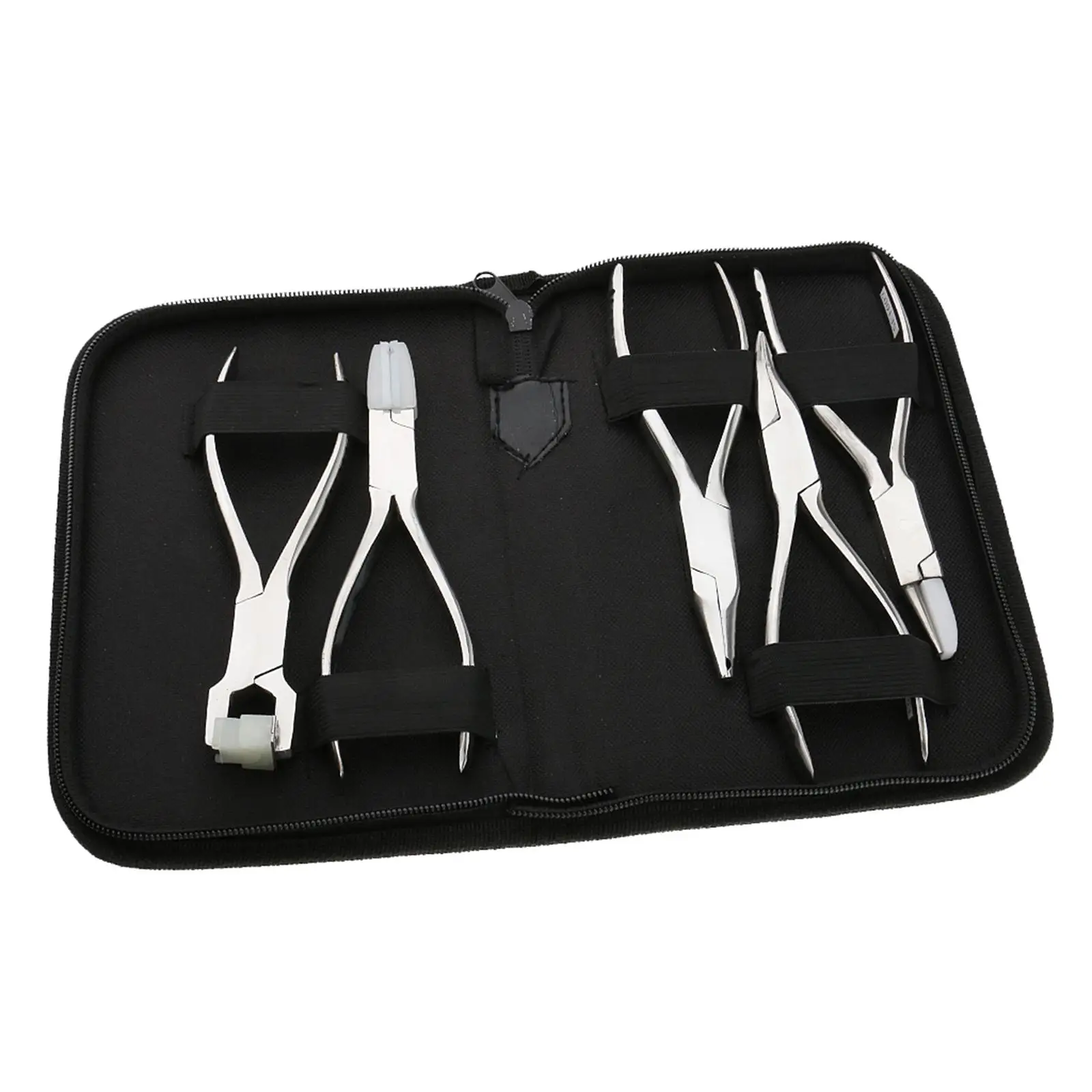 5 Pieces Optical Tools Eyeglasses Pliers Set, Rimless Eye Glasses Disassembly,