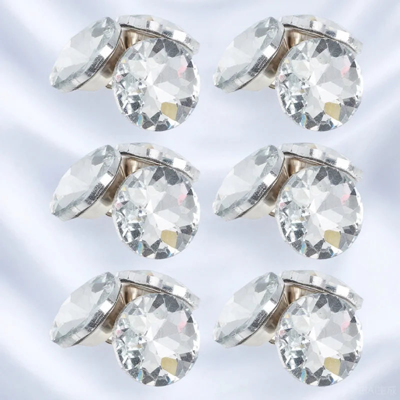 

30Pcs Gemstone Buttons for Furniture Sofa Bed Headboard Sparkle Decorations Crystal Button Crystal Upholstery Button
