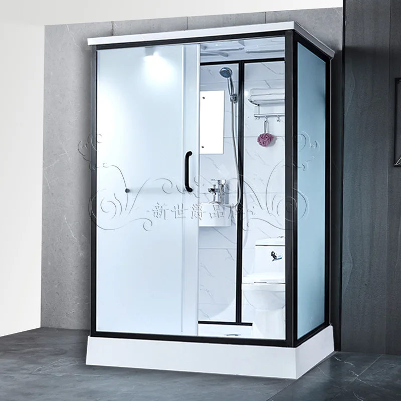 Imagen 5: Ducha integral, baño, baño con separación en seco y húmedo, baño integrado, hotel, habitación rural, baño, inodoro