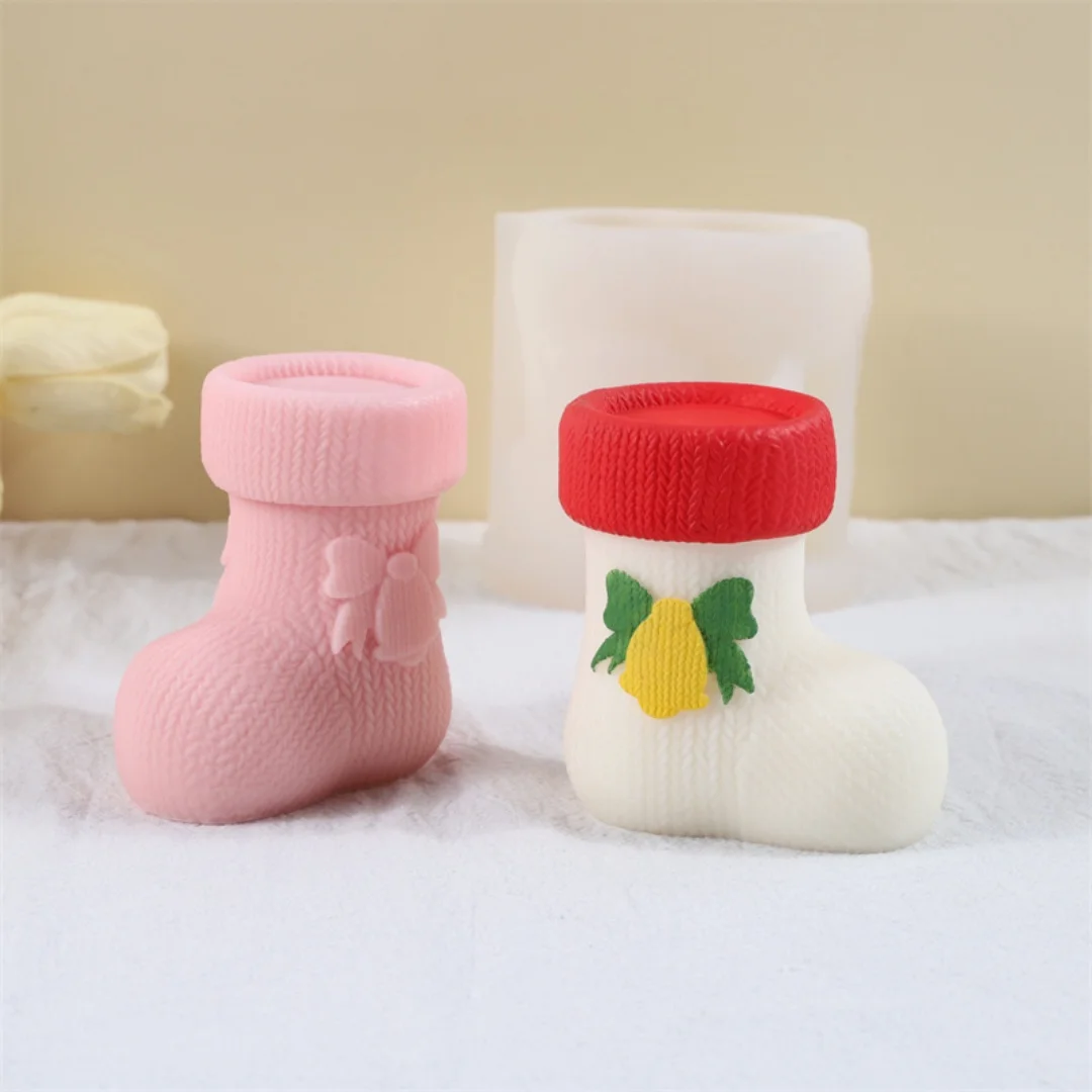 الأحذية الروائح الجبس اليدوية الديكور قالب من السيليكون DIY قالب شمع الجص المعطرة