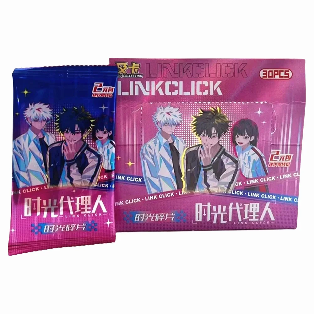 

Набор карт LOMO Anime Link Click Laser — коллекционные карты персонажей Cheng Xiaoshi & Lu Guang, ограниченный выпуск
