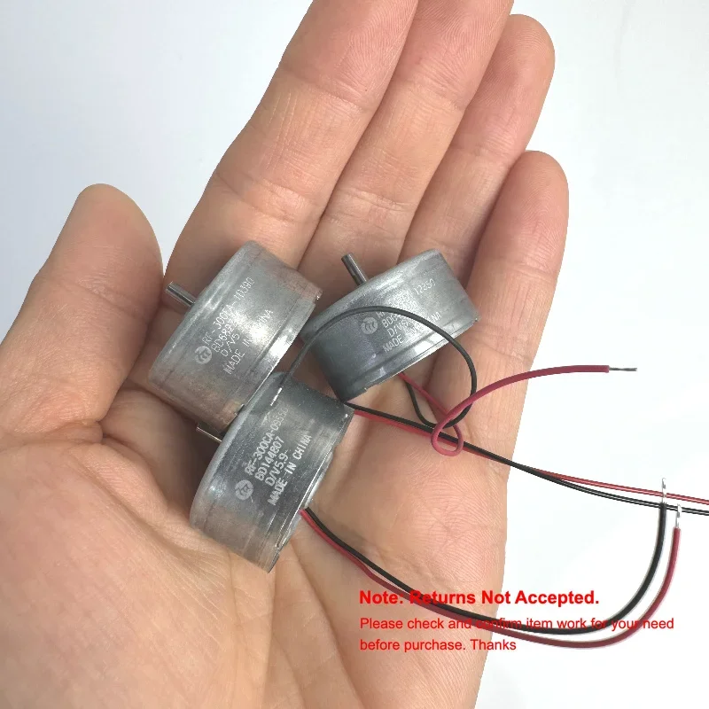 1PC DC 3V 5V 6V MABUCHI RF-300CA-09550 Motor/ RF-300EA-1D390 Motor/ RF-300FA-12350 Spindle Motor for Audio CD DVD Player