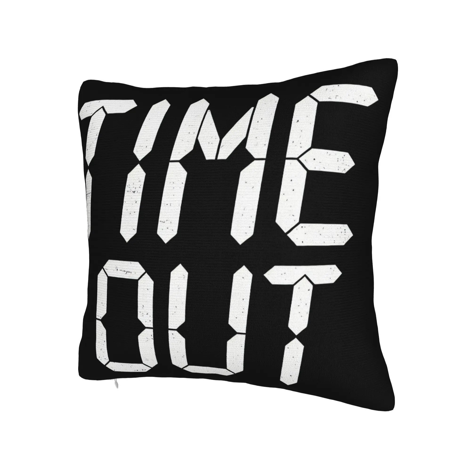 Time Out Time Out Themed Stylish Home Accent Double Sided Printed Throw Pillowcase for Seasonal Decoration Changes