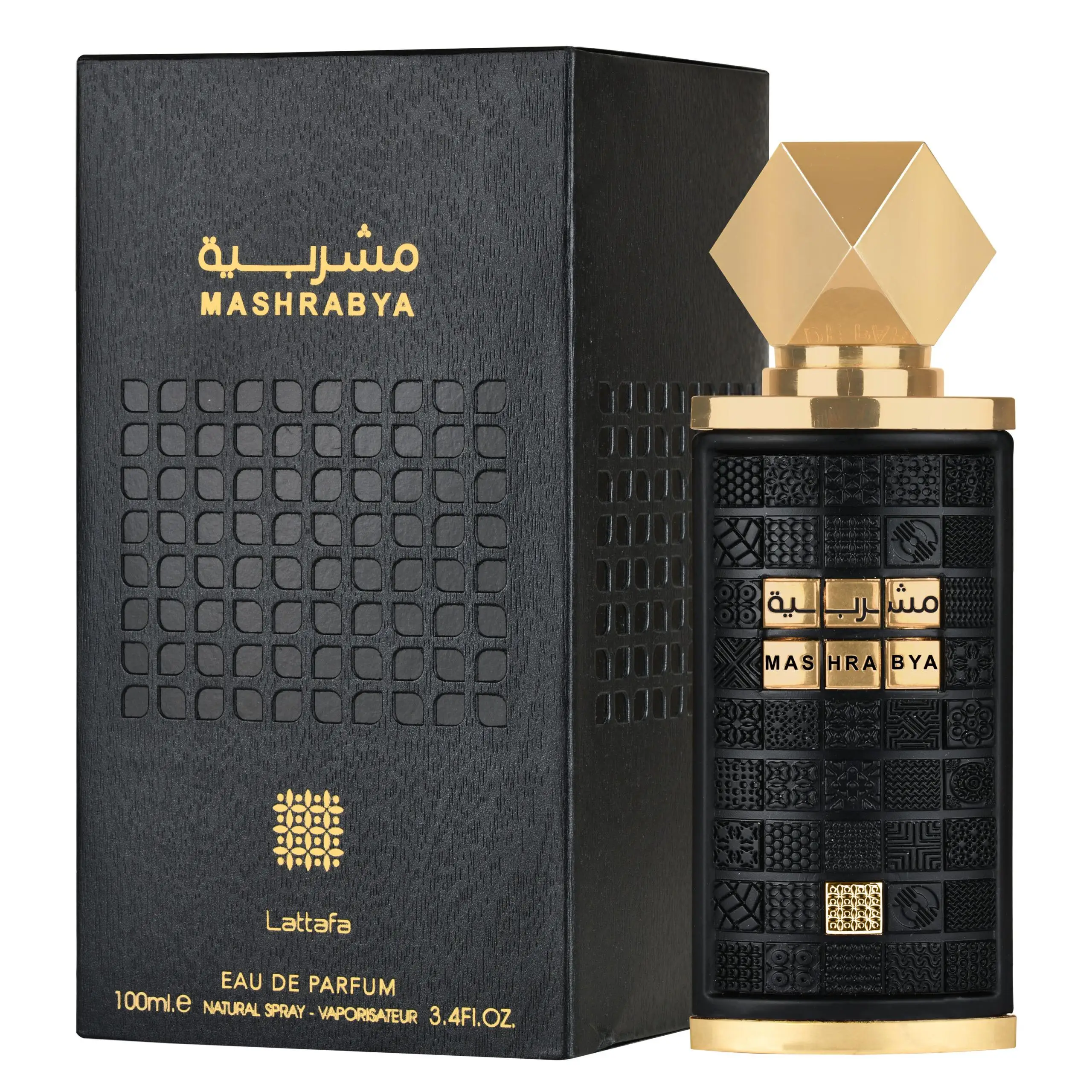 Mashrabya de Lattafa 100ml: Fragancia Unisex de Lujo, Sofisticación y Elegancia Atemporal