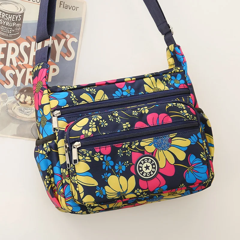 Bolso de hombro de lona de gran capacidad para mujer, bandolera de estilo británico con asa suave y cierre de cremallera, bol...