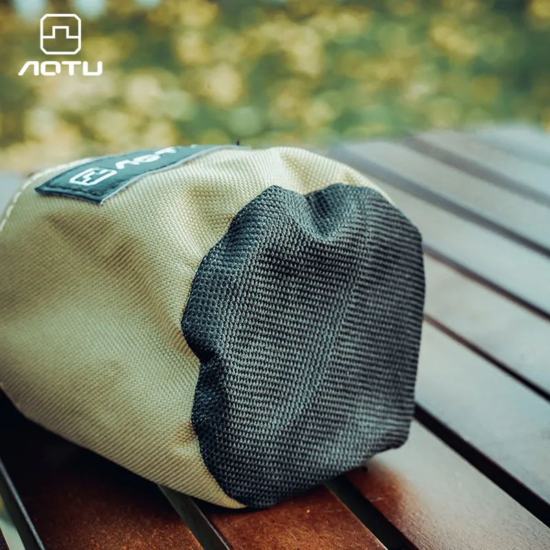 Mesh Storage Pouch Ditty Bag Durable Drawstring Pouch Bottle Kettle Storage Bag Outdoor Tool Easy To Carry Camping Accessories