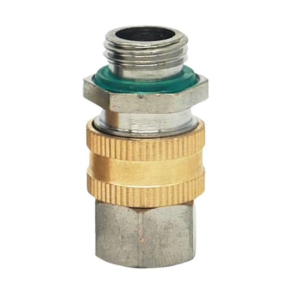 

Hose Quick Connector Water Stop Fitting Copper Thread Tap Coupling Garden Watering Gun Adapter Garden Supplies