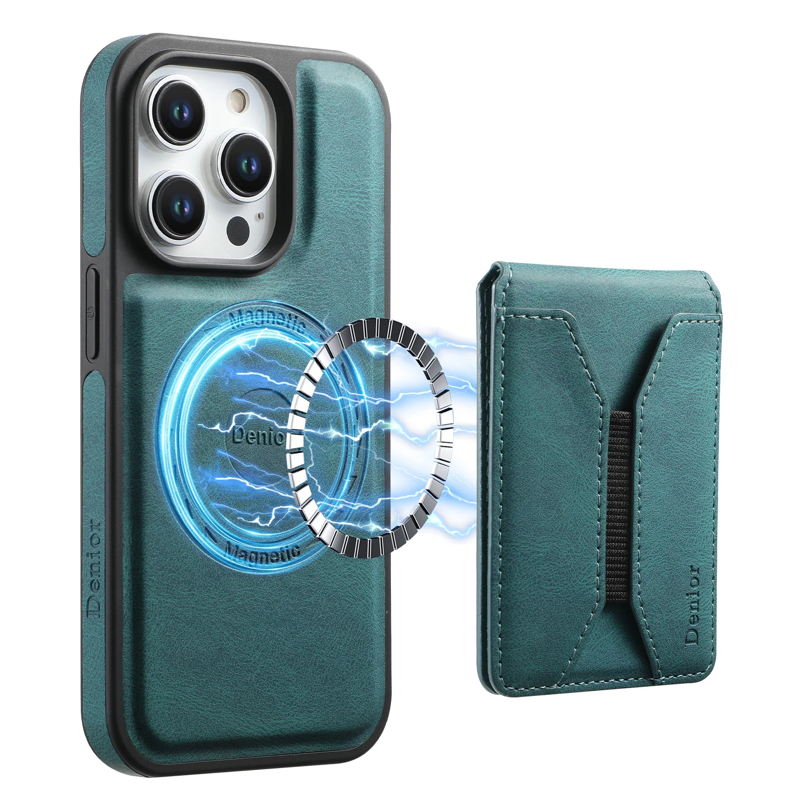 

Leather Card Bag Kickstand Phone case for iPhone 12 13 14 15 16 Pro Max Magsafe Magnetic TPU Protective PU Wallet Pocket Cover