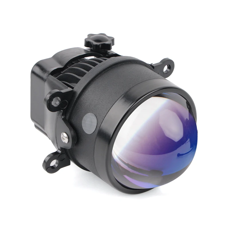 

Blue Film 3colors Fog Lights 3.0 Inches Bi Led Headlights Lens Headlamp Car Fog Lamp