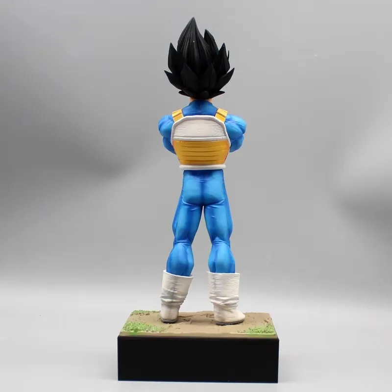 30cm Dragon Ball Figures Vegeta Figure 2 Heads Vegeta anime Figurine Pvc Statue Models Dolls Collection Desk Ornaments Toys Gift