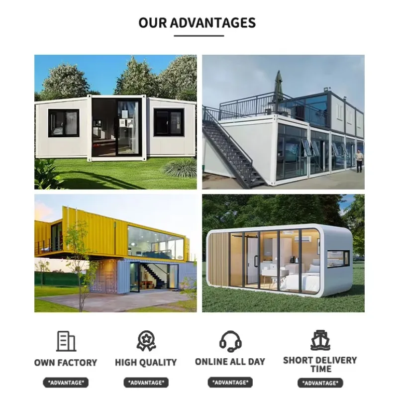 منزل حاوية فولاذي قابل للتوسيع بطول 20 قدمًا مع ثلاثة غرف نوم منزل جاهز في أستراليا ميزون قابل للتمديد مع الحمام والمطبخ #5