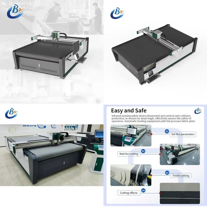 New automatic fabric coil cutting machine, numerical control acrylic cutting system, numerical control PVC tool cutting