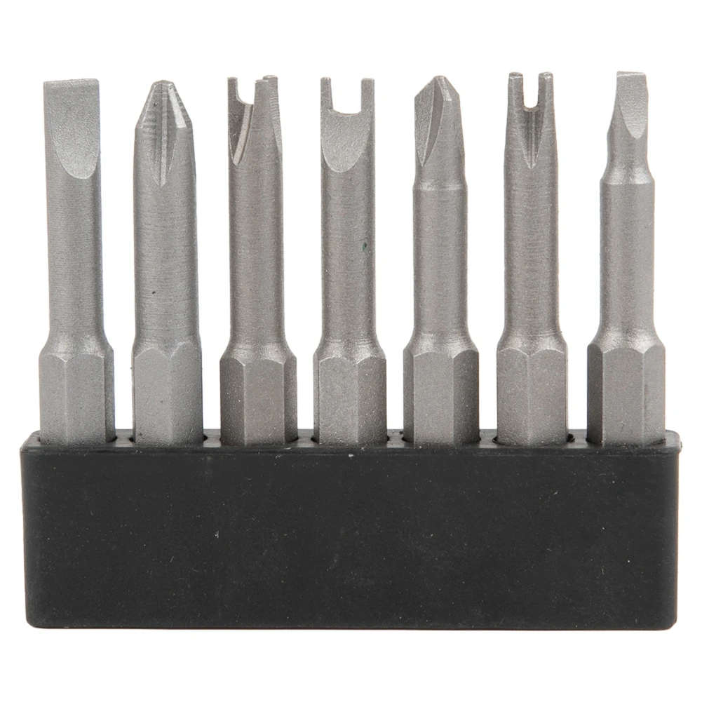 

Brand New High Strength High-quality Screwdriver Tool Screwdriver Bits Screwdriver Bits Set PH2 U Y Shape 50mm 7pcs/set