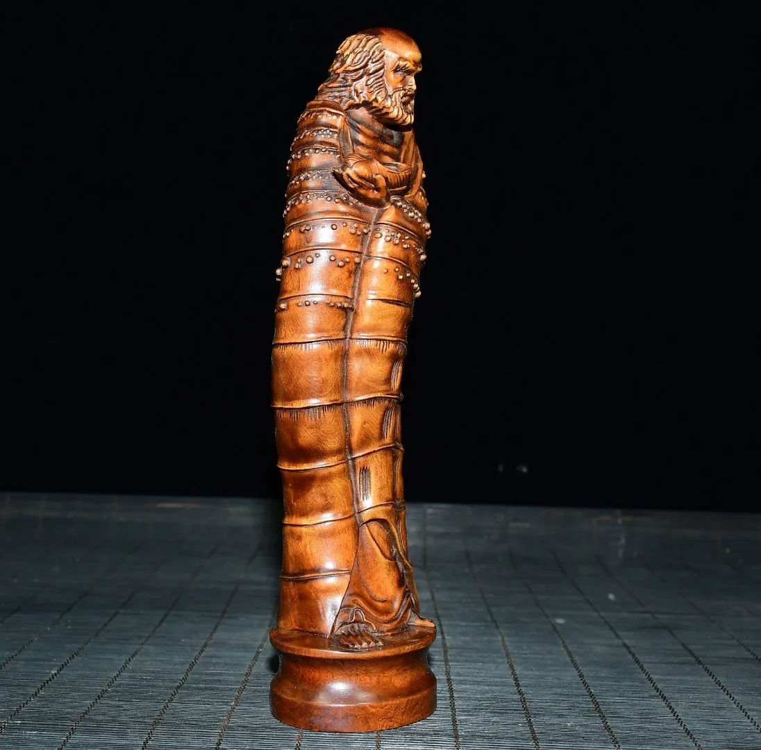Old Boxwood Wrapped in Bodhi leaves Take the shoes Bodhidharma Standing Buddha Amitabha Amass wealth Ornaments Town house