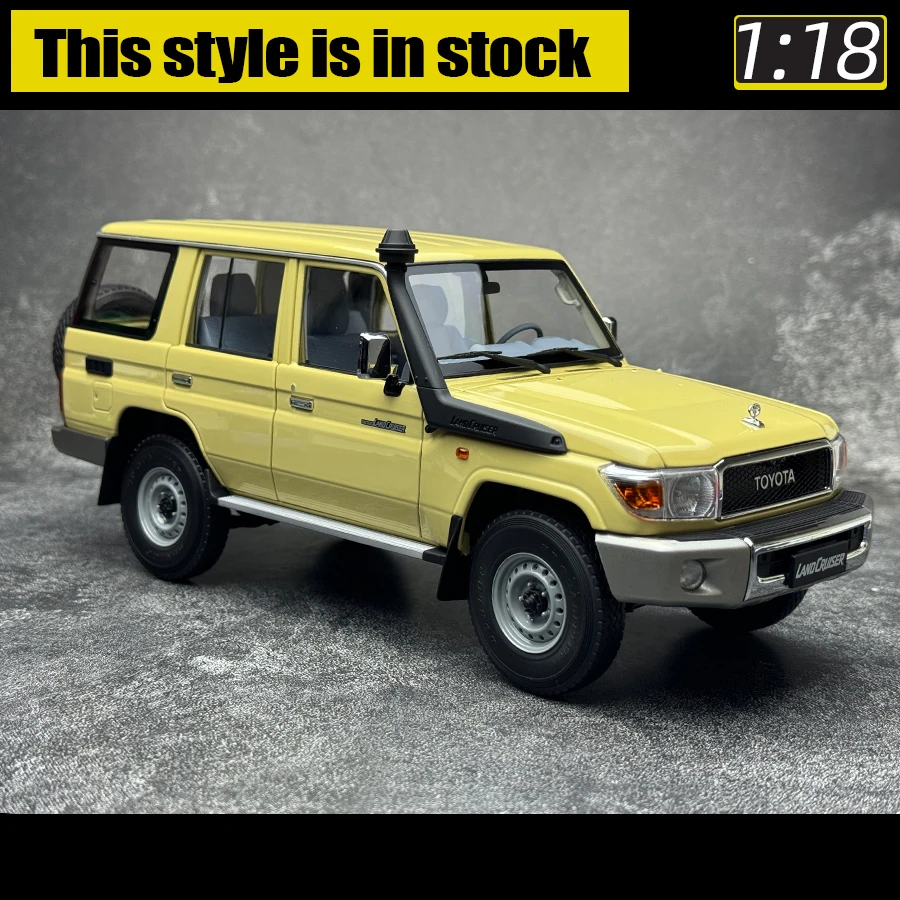 Almost real  1/18 Toyota Land Cruiser 76 2017 LC76 SUV Car Model Collection Gift to friends and family 870101