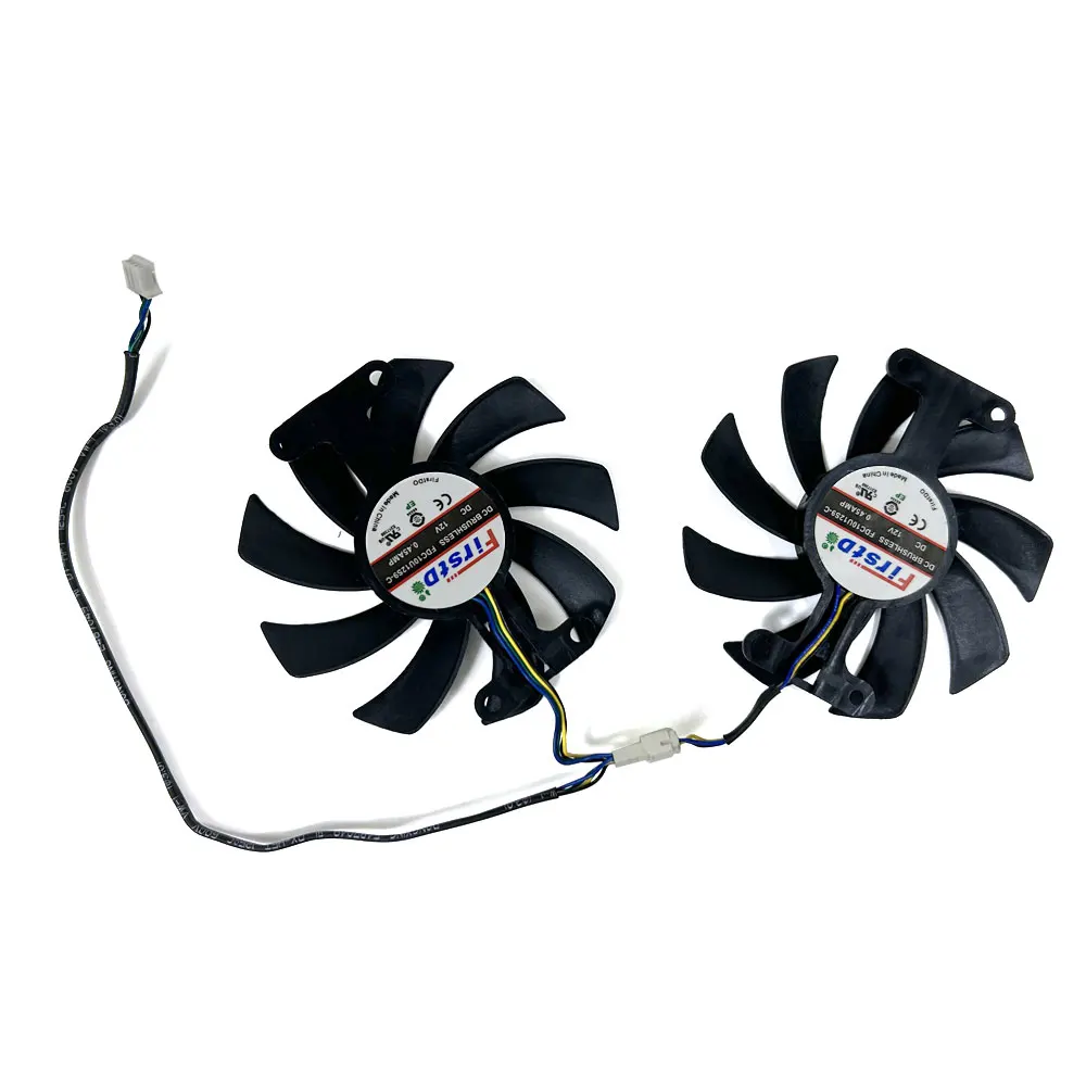 Cooling Fan 85MM 4PIN FDC10U12S9-C iGame GeForce GTX1050Ti Vulcan U 4G EC GPU fan For Colorful GTX1050 1050TI Video Card Fan