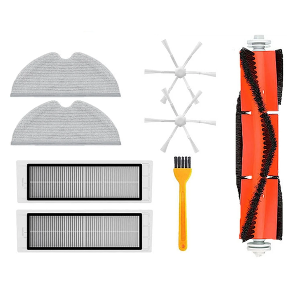 Para xiaomi robô 1c 2 stytj03zhm filtro mop pano robô aspirador de pó acessórios principal escova lateral peças reposição