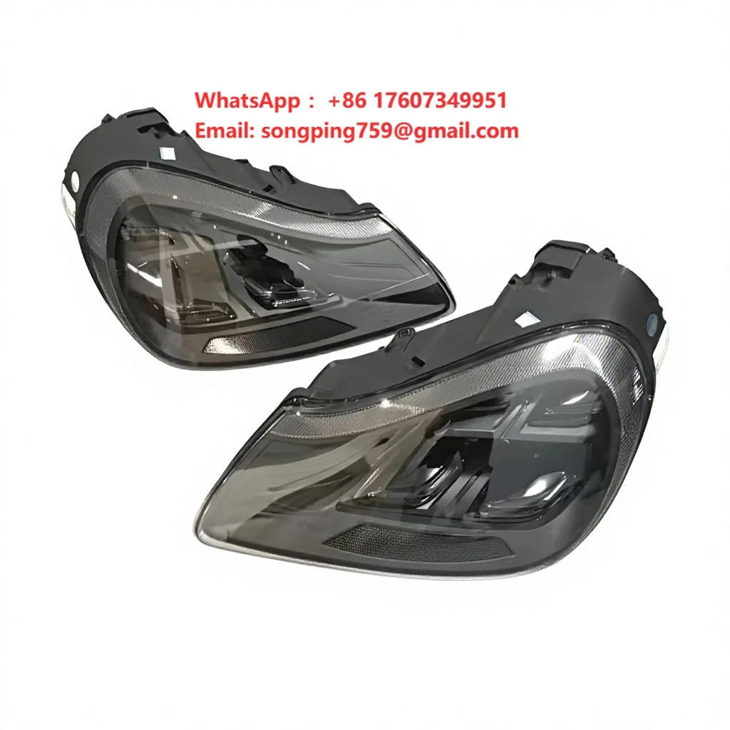 Upgrade Modified LED Headlight Assembly for Porsche Cayenne 957 200 to 2010, Full LED Head Lamp With DRL Plug and Play