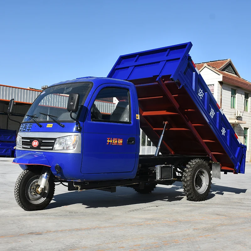 Open farm motor Heavy manufacturers Loading adult China motorized Loader wheel powered for Human Tricycle Loader Cargo Tricycle