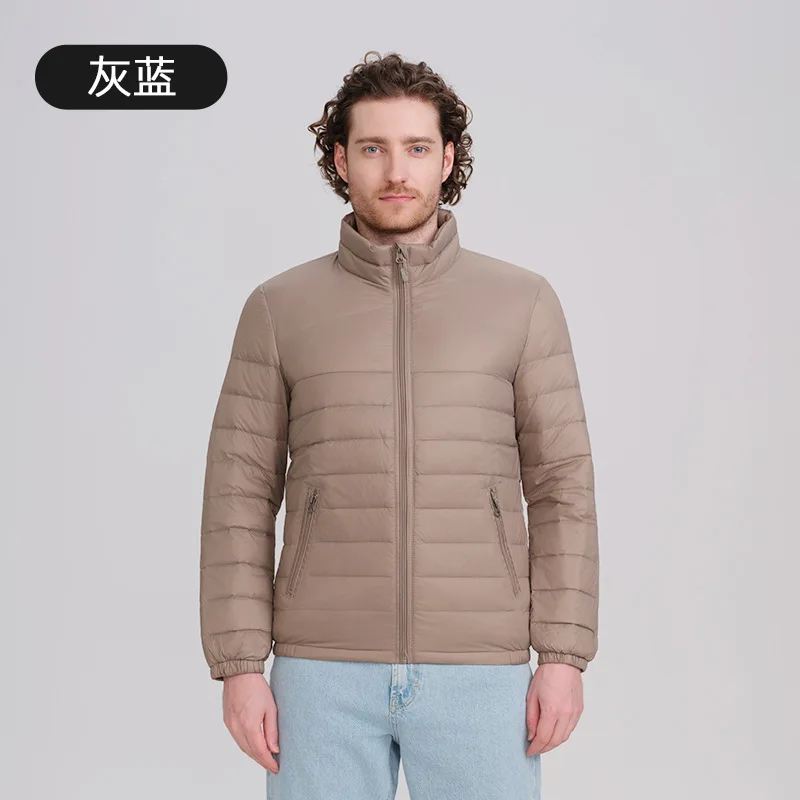 W2EJOURNEY Giacca invernale da uomo in piuma d'anatra invernale di alta qualità EU US Size Abbigliamento da esterno di lusso