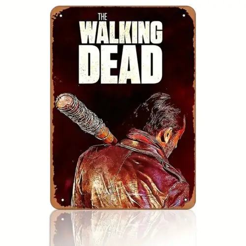 The Walking Dead Negan Novelty Vintage Metal Sign 8