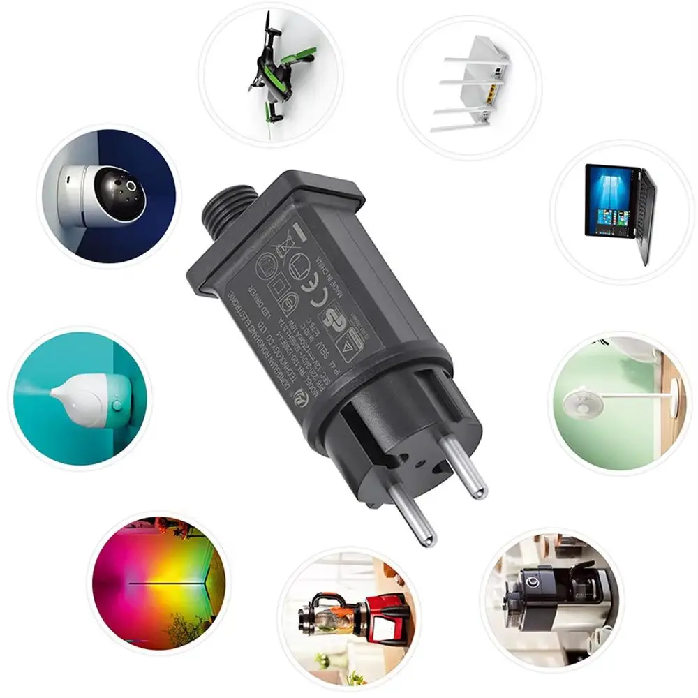 

IP44Waterproof Power Transformer 12V 1000mA/1250mA/1500mA Power Supply Converter US/EU/AU/UK Plug Replace Inflatable LED Adapter