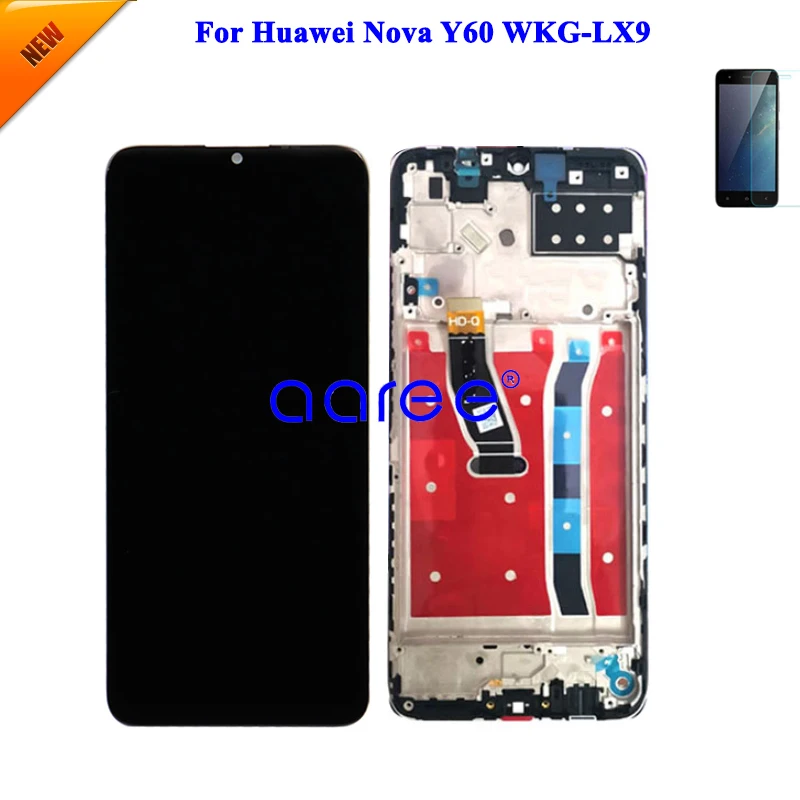 Tested LCD Display For Huawei Nova Y60 LCD For Nova Y60 WKG-LX9 Display LCD Screen Touch Digitizer Assembly