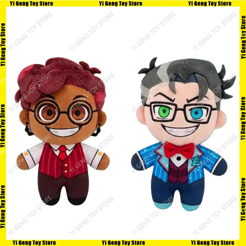 

Anime Hazbin Hotel Plush Doll Alastor Vincent Vox Human Figure Cotton Stuffed Toy Fans Peripheral Birthday Children Cute Gift