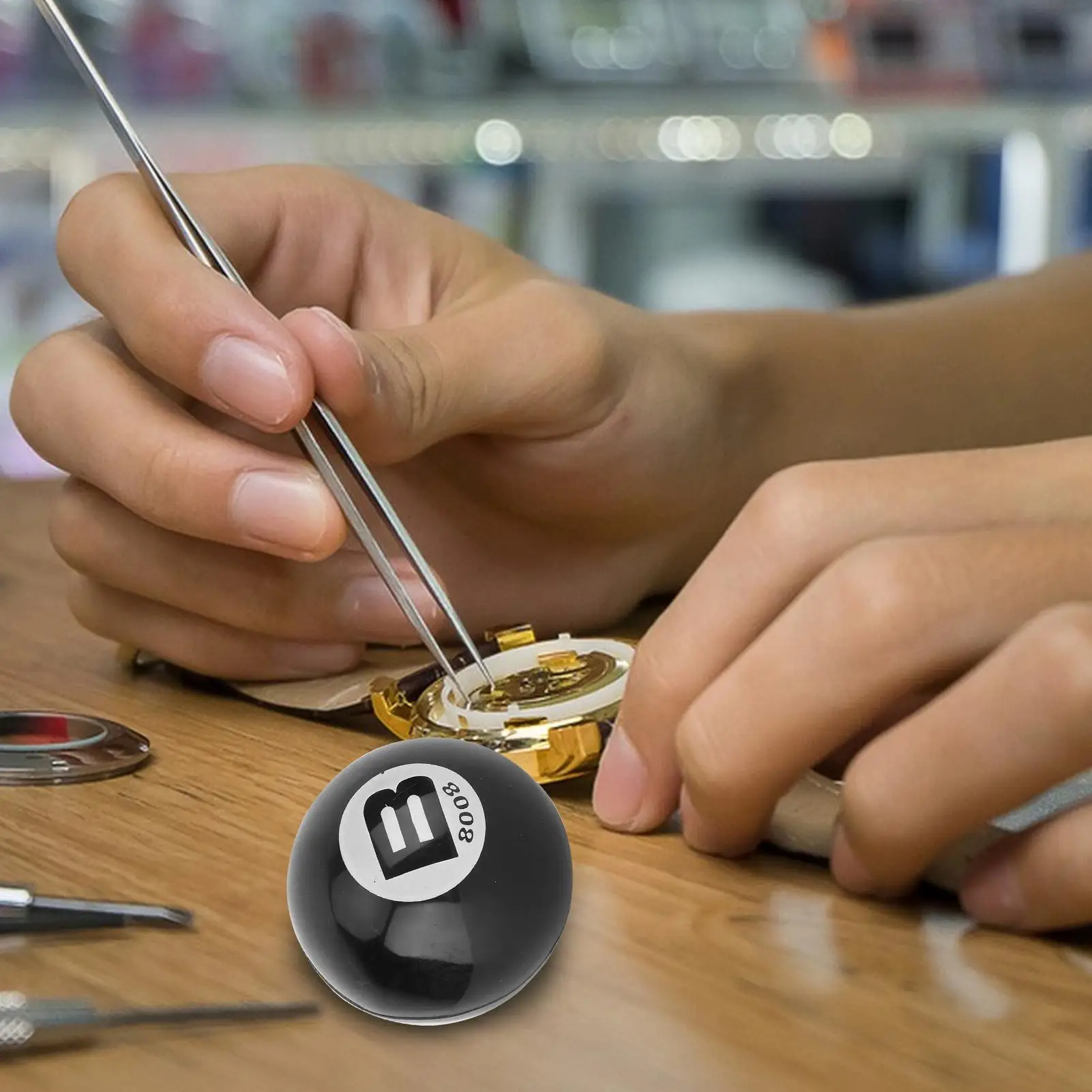 Watch Cover Opening Ball Portable Watch Rotating Friction Ball Rubber Ball Clockmaker Repair Tool Watch Case Open Tool