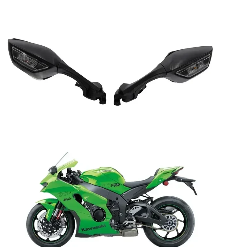 

Для Kawasaki Ninja ZX10R ZX 10R 2021 аксессуары для мотоциклов светодиодные боковые зеркала заднего вида