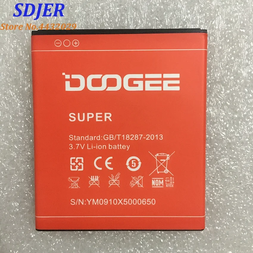 

High Capacity 3100mAh Red Colour Battery for DOOGEE X5/X5 Pro Li-ion Battery for DOOGEE X5/x5 Pro Smartphone Replacement