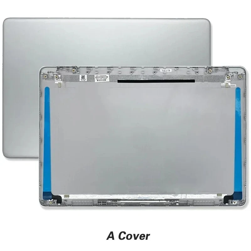 Zestaw obudowy do HP 15-DW 15S-DU 15S-DY 15S-DR 15Z-GW 250 255 G8 G9 TPN-C139, tylna pokrywa LCD, przednia ramka, zawiasy, srebrny — zdjęcie produktu 2