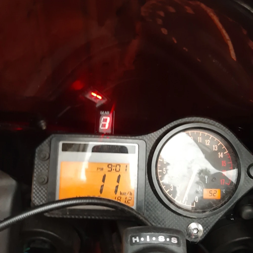 Motorrad-Gang-Anzeigeinstrument für HONDA GL1800 GL 1800 Gold Wing 1800 ST1300 XL125V VTR1000F RVT1000RR RC51 CbR150 – Detail 4