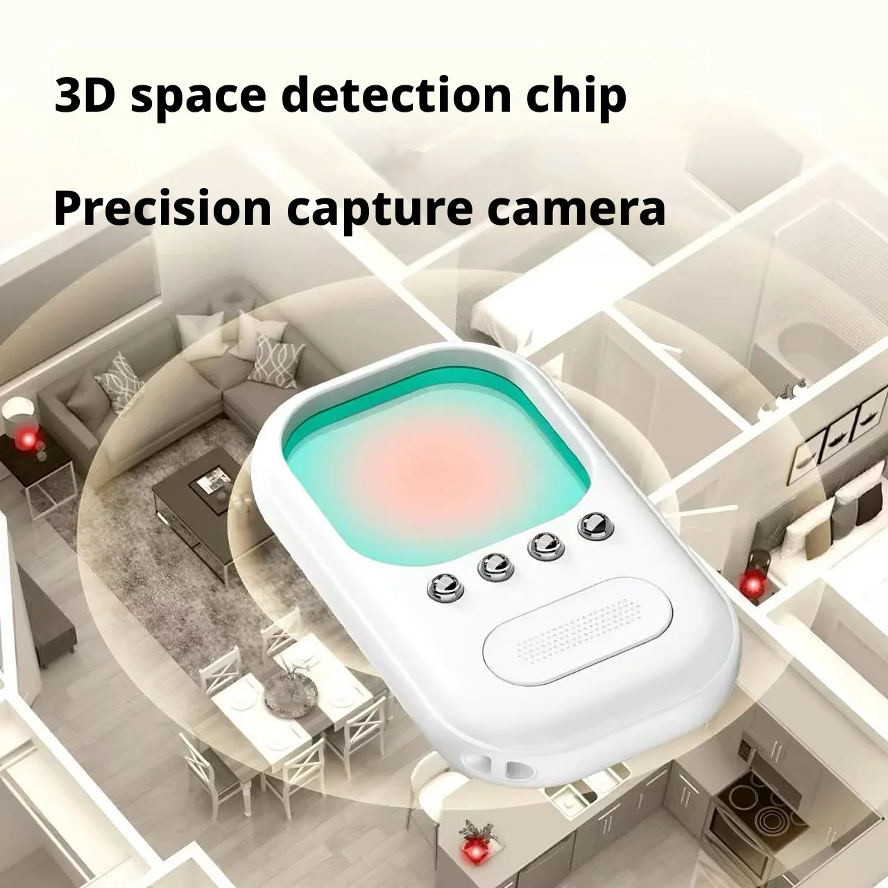 Adsorbable Camera Detector Portable Anti‑Peeping Anti‑Surveillance Privacy Protector Essential Security Tool For Hotel Travel