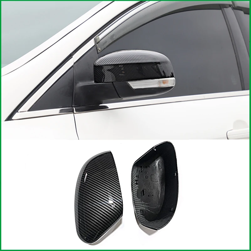 For Ford Focus 2012-2017 Door Side Wing Rearview Mirror Cover Cap Housing Replace Trim Car Styling Auto Accessories