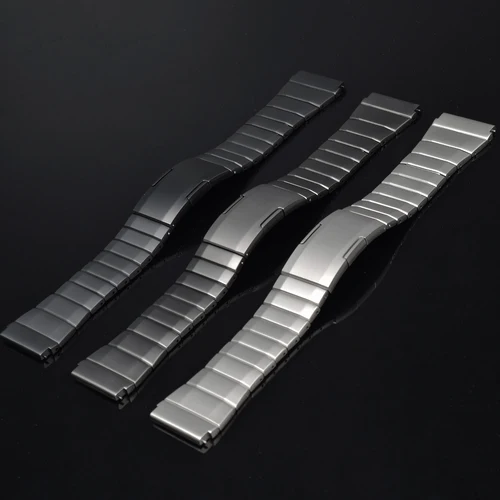 Imagen 2 del producto Correa de titanio de lujo para Huawei Watch GT 6/6pro 5 4 46mm pulsera de Metal de acero inoxidable correa Amazfit balance 2/bip 5 6