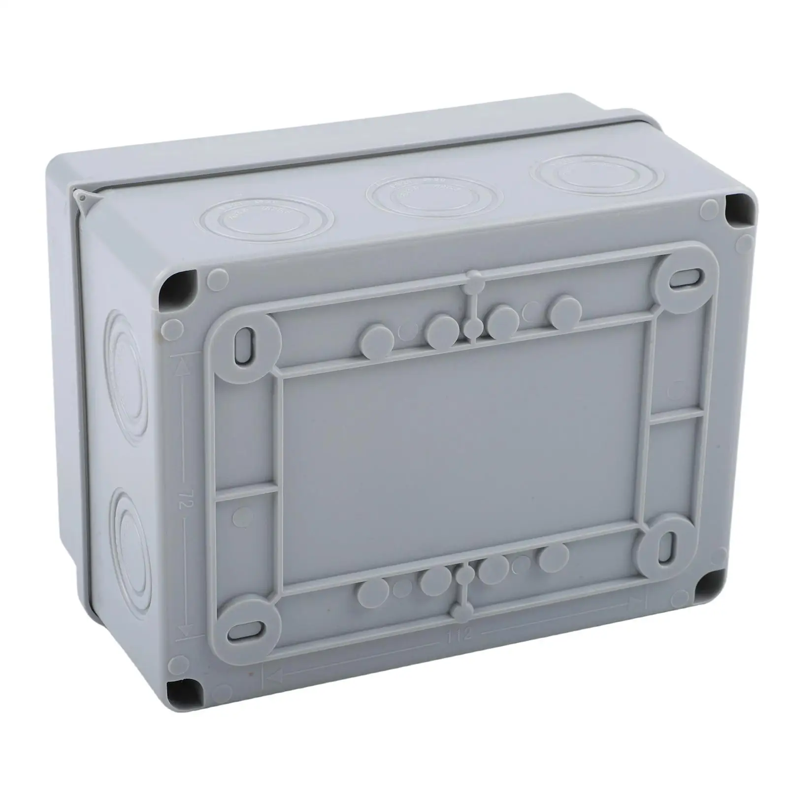 Wet Room Compatible Waterproof Electrical Distribution Box Designed to Protect Fuses from Environmental Influences