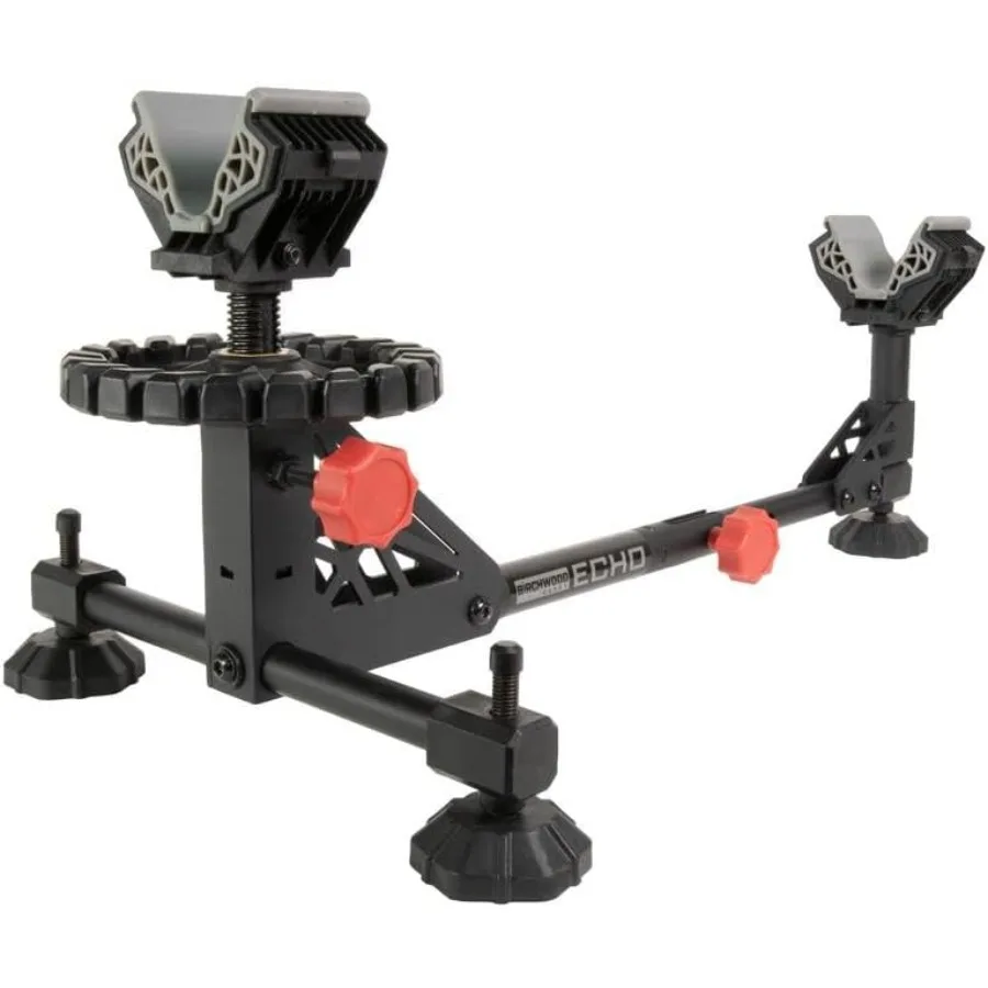 مسند إطلاق النار المتين القابل للتعديل من Echo مع تصميم إطار فولاذي ومسند مخزون مطاطي غير قابل للانزلاق لإطلاق النار على الهدف الدقيق #2