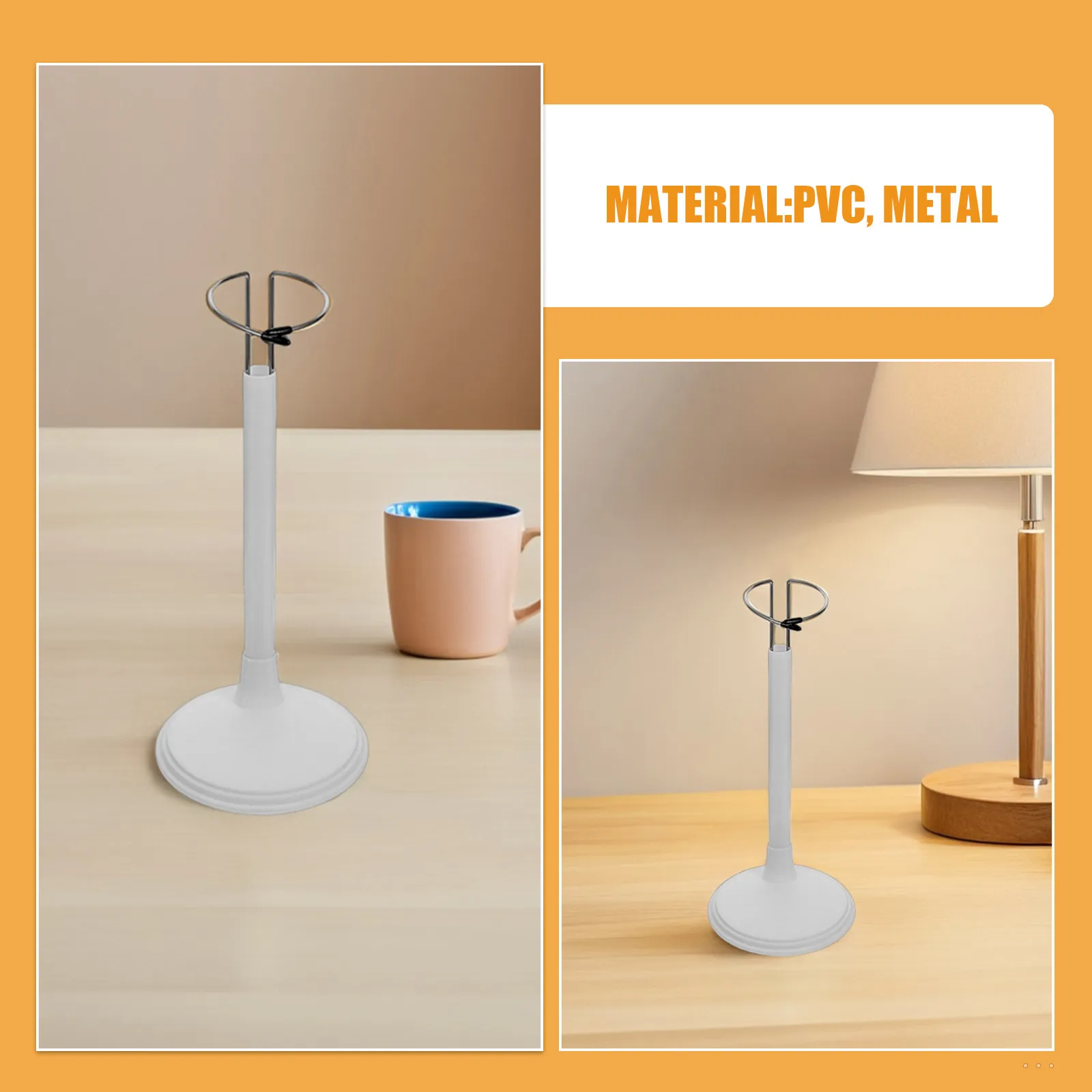 5Pcs Stable Puppet Holder Adjustable Display Stands Tabletop Shelf for Action Figures Stuffed Animal Display Holders