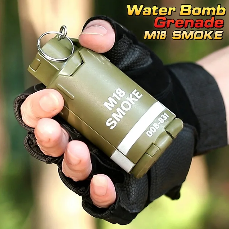 HH-M18 Smoke Effect Toy Prop – Bouncing Water Ball Model for Outdoor Playtime
