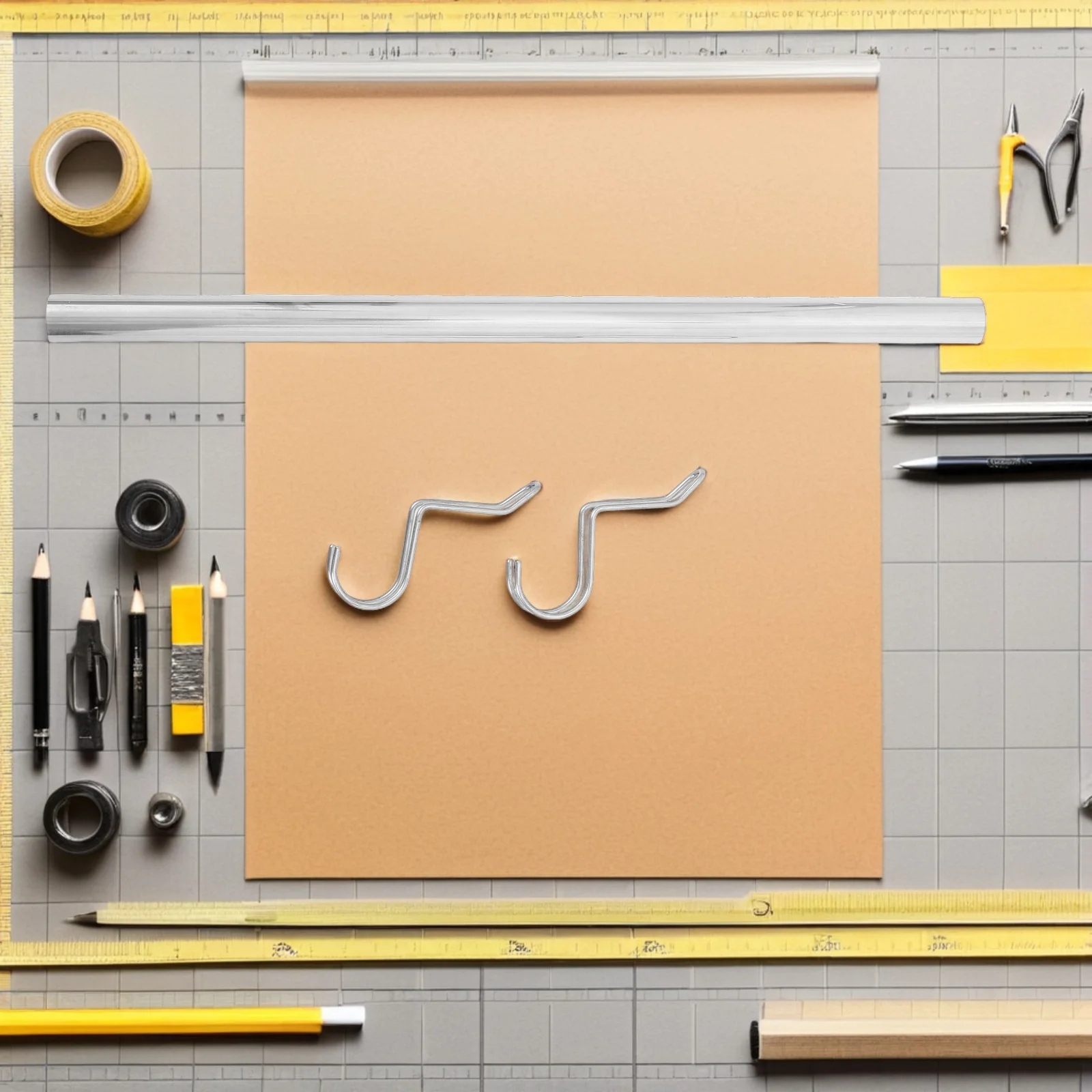 

2pcs Stainless Steel Wardrobe Rail 24 Inch Heavy Duty Clothes Drying Rack For Closet Bathroom Balcony Hanging Storage Organizer