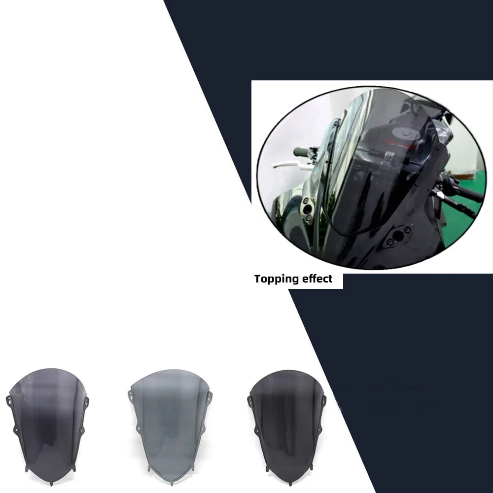 For KOVE 450RR KOVE 450 RR New Motorcycle Accessories Elevated windshield Windscreen Windshield Wind Deflector Fairing