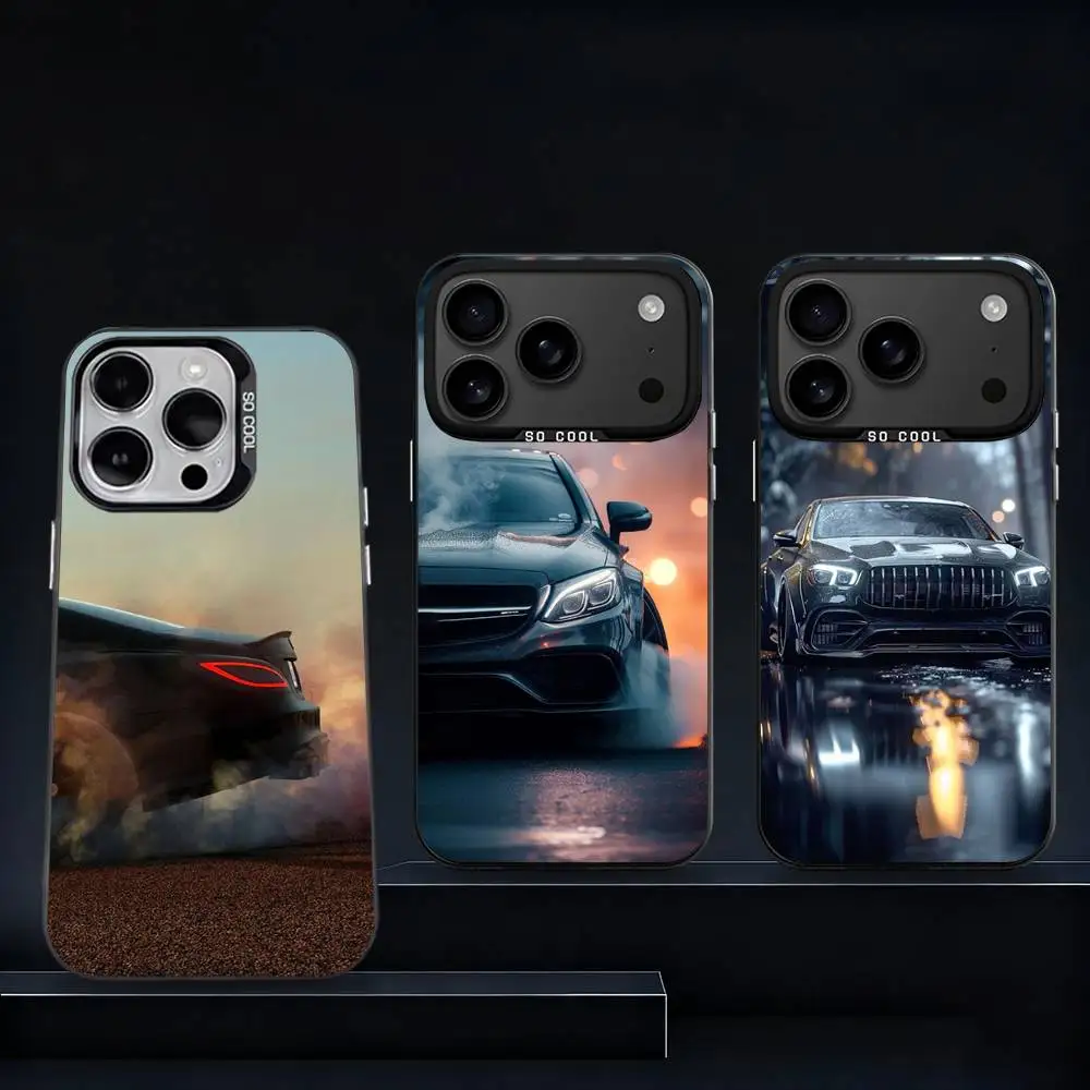

Cls 63 AMG C-Car For iPhone 11,12,13,14,15,16,17,Pro,Max,Plus,E,Air,Mini Phone Case IMD Matte Black