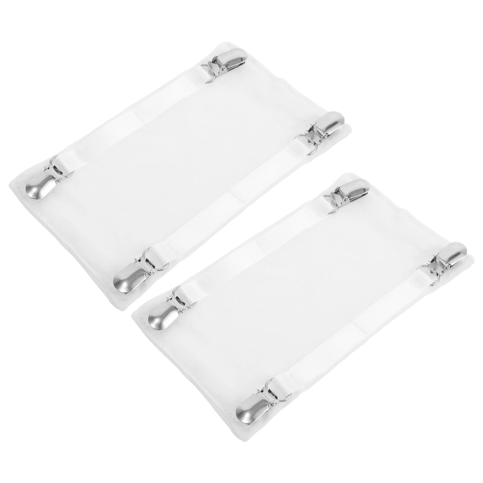 

2Pcs Clip Extenders for Bodysuits Baby Cotton Jumpsuit Extension Reusable Adjustable Length Comfortable Skin-Friendly Material