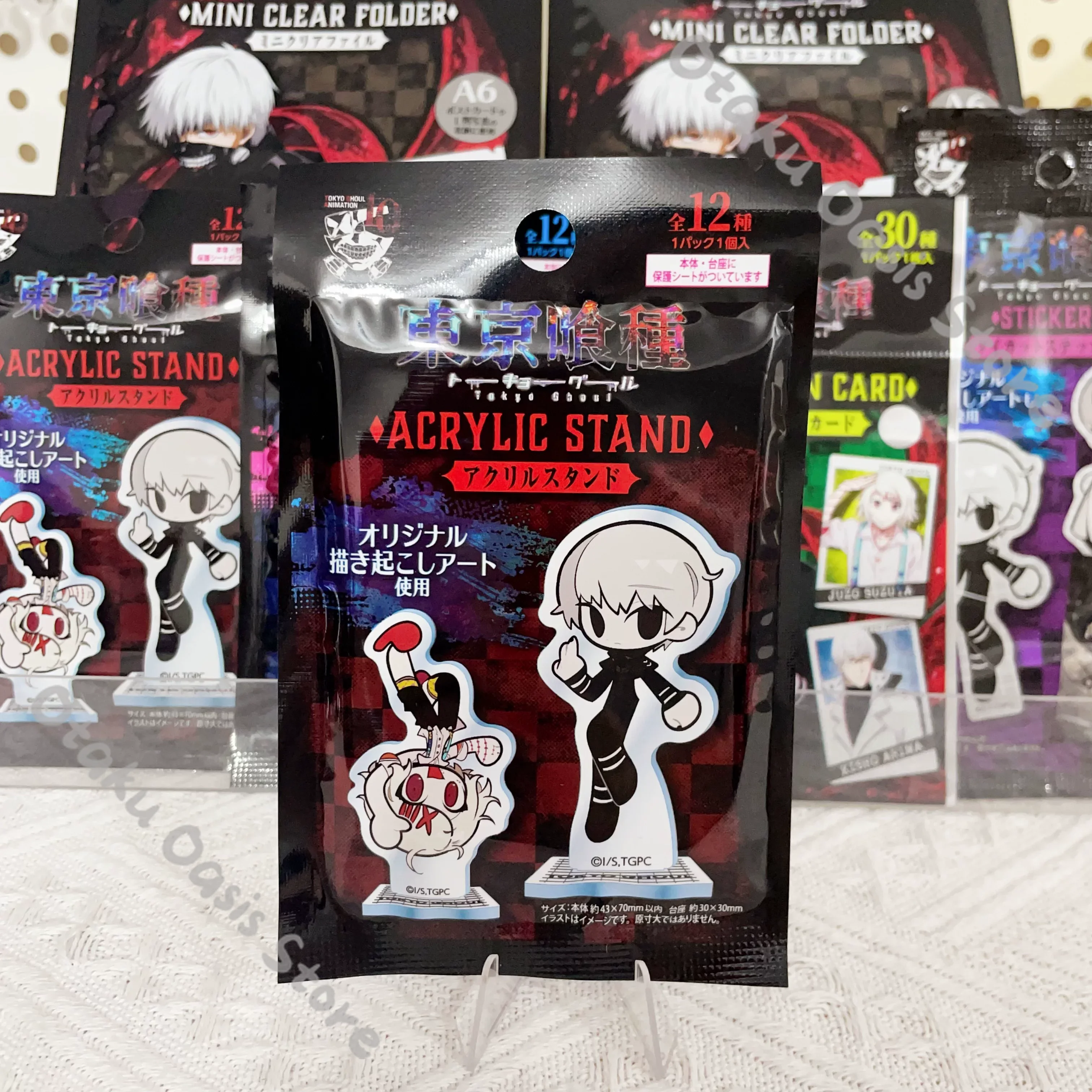 Tokyo Ghoul Kaneki Ken Touka Kirishima Signboard Pendant Transcard Cosplay Ornament Acrylic Stand Figure Genuine Periphery Goods