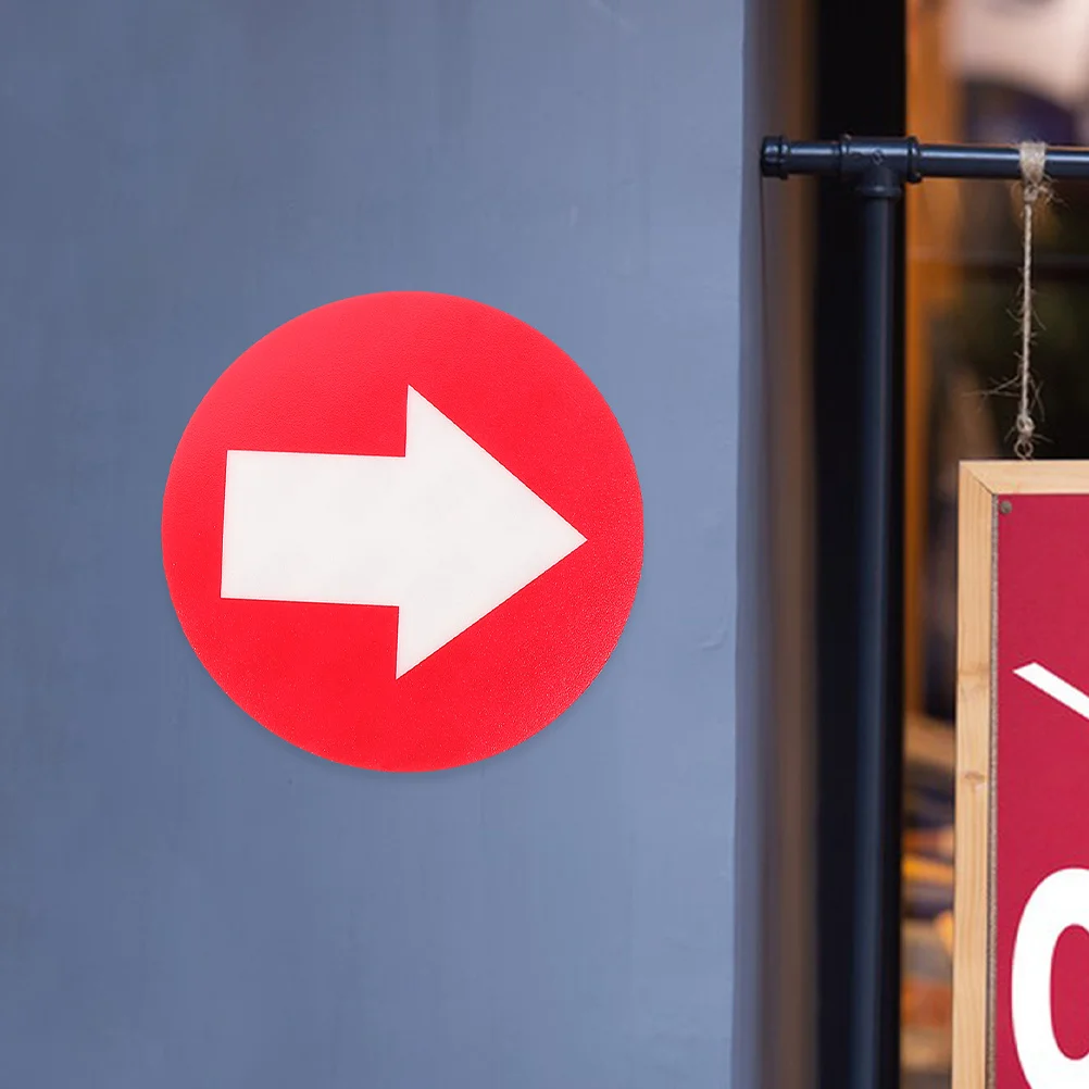 20Pcs Reflective Trail Markers Clear Arrow Direction Signs for Stairway Pathways Trail Markers Reflective Marker