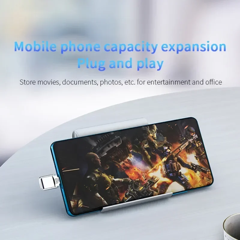 Originale XIAOMI 2TB Metal U Disk 2 IN 1 OTG 1024GB 64GB Flash Drive USB 3.1 512gb 1TB Pen Drive Memory Stick adattatore di tipo C