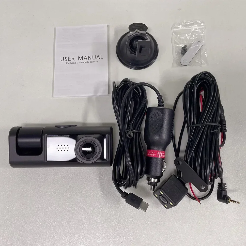 1080P RecorderDashcamDVR BlackBoxDual Lens Parking RearViewCamera Vehicle Use 2Channel Dash Cam Cars Camera car accessories