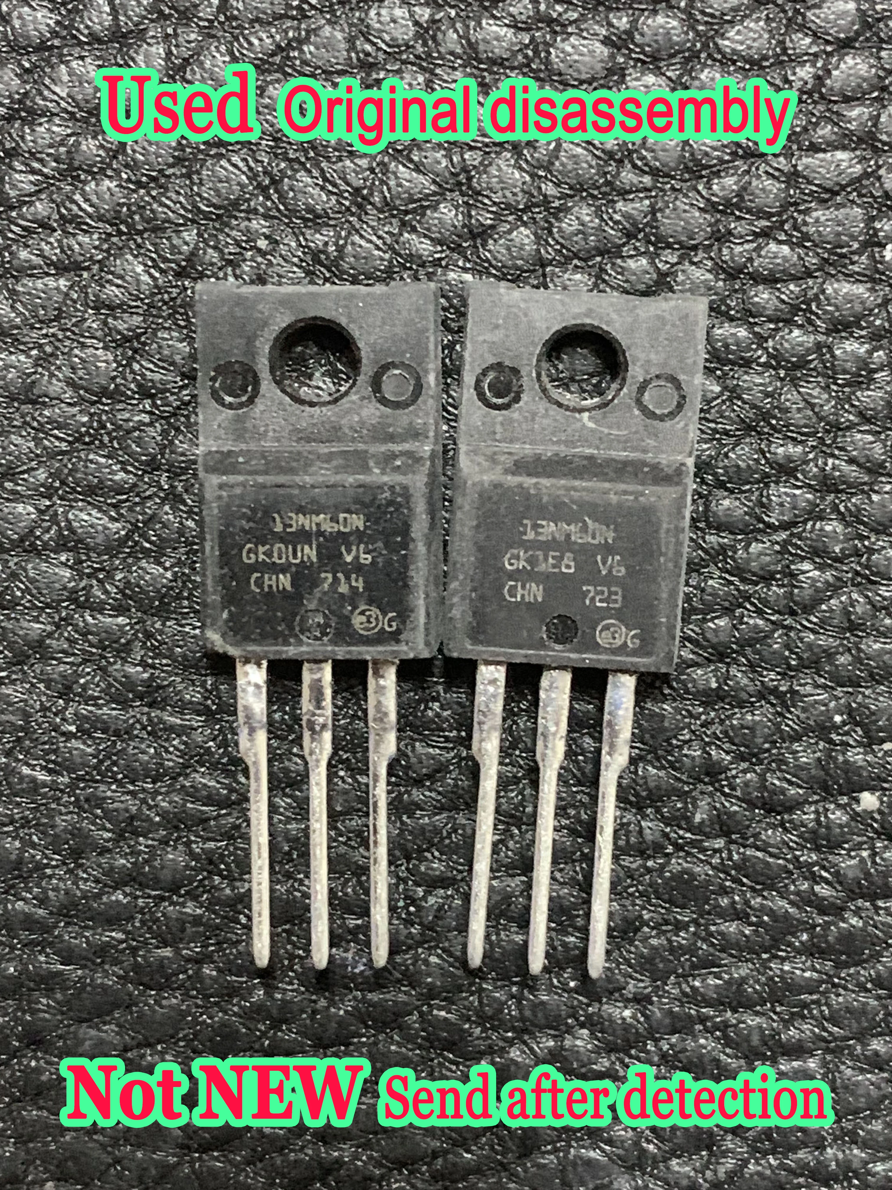 Used 10pcs STF13NM60N 13NM60N 13NM60 MOSFET cischy N-CH 600V 13A TO-220F In Stock Original disassembly